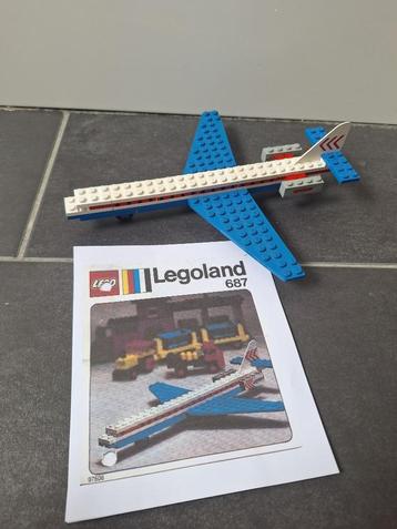 LEGO 687 - Caravelle Plane - 1973 beschikbaar voor biedingen