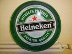 bierplateau ,heineken, Verzamelen, Biermerken, Ophalen of Verzenden, Gebruikt, Reclamebord, Plaat of Schild, Heineken