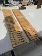 Bamboe wandkapstok – 87 cm – 28 verstelbare haken, Zo goed als nieuw, Minder dan 100 cm, Hout, Ophalen