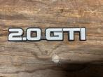 Auto embleem 2.0 Gti, Auto-onderdelen, Ophalen of Verzenden