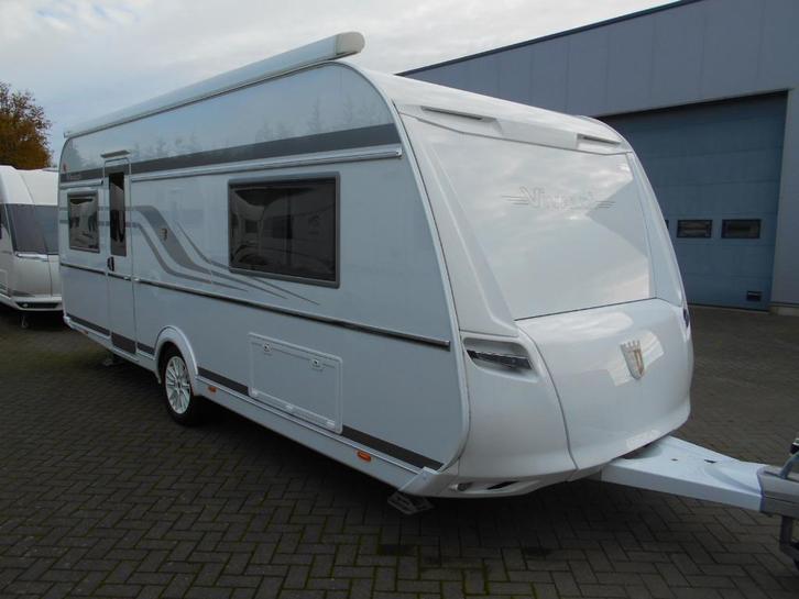 caravan Tabbert 560 TD Vivaldi, Caravans en Kamperen, Caravans, Bedrijf, tot en met 4, 1250 - 1500 kg, Rondzit, Tabbert, Frans bed