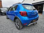 Dacia Sandero Euro 6 * Stepway * Camera * (bj 2018), Auto's, Dacia, Stof, Gebruikt, Zwart, Blauw