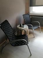 Loungestoelen, Tuin en Terras, Tuinstoelen, Ophalen, Zo goed als nieuw, Overige materialen, Stapelbaar