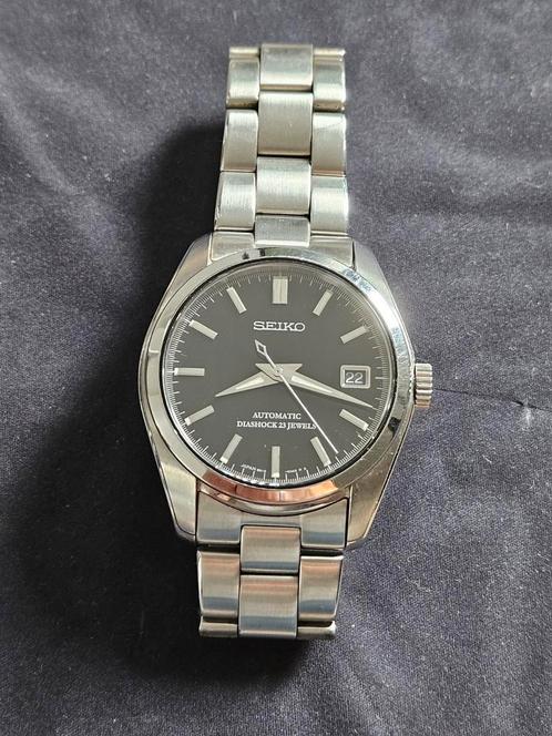 Seiko Spirit SARB033 Spirit Black, Handtassen en Accessoires, Horloges | Heren, Zo goed als nieuw, Polshorloge, Seiko, Staal, Staal