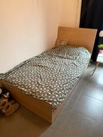 Eenpersoonsbed met opbergruimte, Huis en Inrichting, Slaapkamer | Bedden, Ophalen, Gebruikt, 90 cm, Eenpersoons