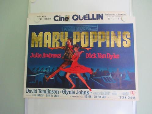 Affiche du film MARY POPPINS, Collections, Posters & Affiches, Utilisé, Cinéma et TV, A1 jusqu'à A3, Rectangulaire horizontal