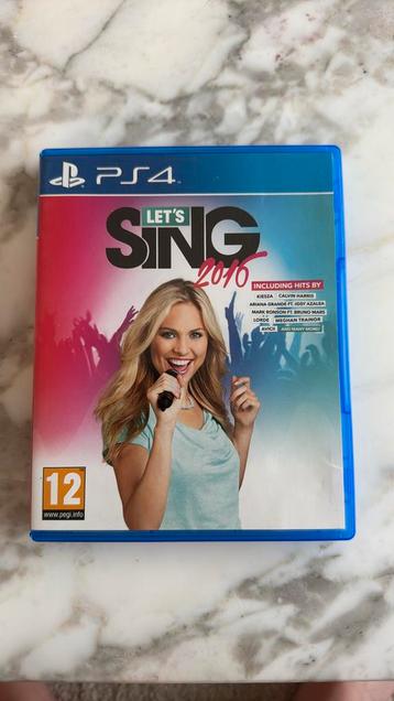 Let’s Sing 2016, À partir de 12 ans, Comme neuf, Musique, 3 joueurs ou plus