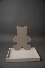 Presentatie doopsuiker - schaal Beer, Ophalen, Gebruikt, Rechthoekig, Hout