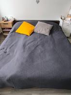 tweepersoonsbed met matrassen 160x200. Gratis, Huis en Inrichting, Slaapkamer | Bedden, Ophalen, Gebruikt, Tweepersoons, 200 cm