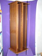 Prachtige eiken kast om CD's, audio cassettes en VHS video's, Huis en Inrichting, Ophalen, Gebruikt, 75 tot 150 discs, Cd's