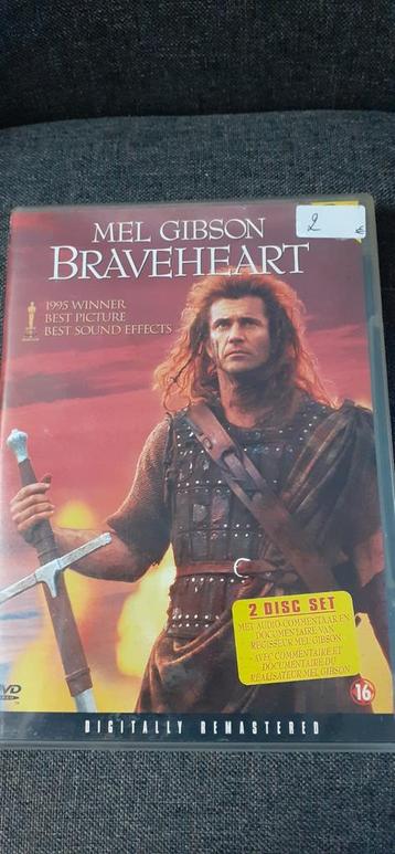 Braveheart,  2 discs,  Mel gibson 