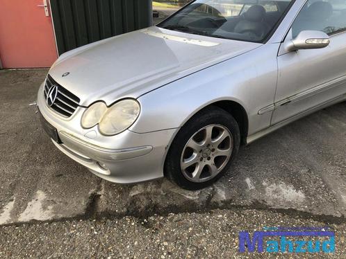 MERCEDES CLK C209 GRIJS 744 koplampen links zijscherm voorsc, Auto-onderdelen, Carrosserie, Spatbord, Mercedes-Benz, Gebruikt