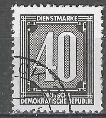 Duitsland DDR 1956 - Yvert 37SE - Service - Cijfers (ST) beschikbaar voor biedingen
