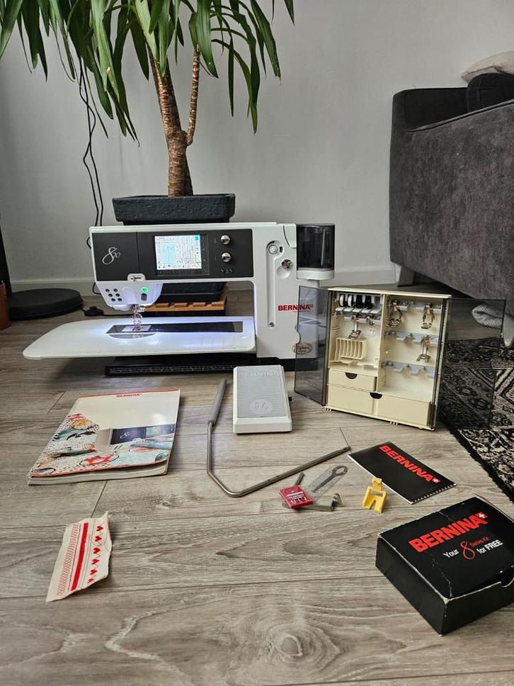 Bernina B820 Naaimachine Uitstekende Staat, Hobby en Vrije tijd, Naaimachines en Toebehoren, Zo goed als nieuw, Naaimachine, Bernina