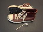 Converse All Star bruin leer mt 36,5, Comme neuf, Baskets, Converse, Brun