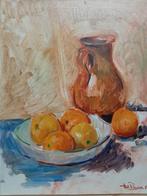 Schilderij Antoon Pilyser "Stilleven"   50x40, Antiek en Kunst, Ophalen of Verzenden