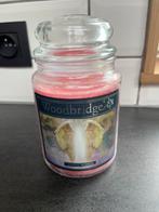 Woodbridge large jar 565g Angel wings, Huis en Inrichting, Ophalen of Verzenden, Nieuw, Kaars