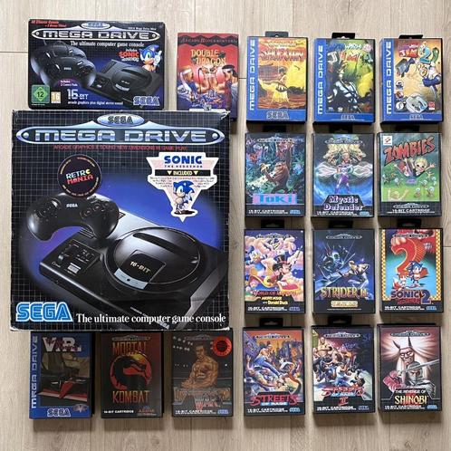 Console Sega Megadrive + Megadrive Mini + Jeux, Consoles de jeu & Jeux vidéo, Jeux | Sega, Comme neuf