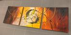 Drieluik schilderij, Antiek en Kunst, Kunst | Schilderijen | Abstract, Ophalen