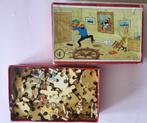 tintin-puzzle complet en bois années 50, Gebruikt, Verzenden, Kuifje