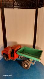 Grand camion à benne ancienne en métal., Enlèvement ou Envoi, Utilisé