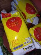 19 zakken Weber niv pro, Bricolage & Construction, Briques, Enlèvement