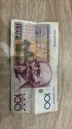 Belgisch bankbiljet 100 frank, Ophalen, België