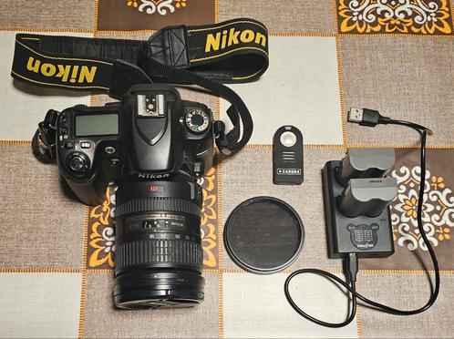 Nikos D80 avec objectif AF-S 18-200 1:3,5-5,6 G ED, TV, Hi-fi & Vidéo, Appareils photo numériques, Comme neuf, Nikon, Enlèvement ou Envoi