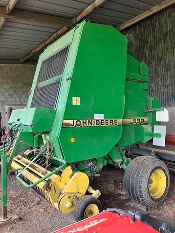 Presse à balle ronde John Deere 590, Articles professionnels, Enlèvement, Autre, Autres types