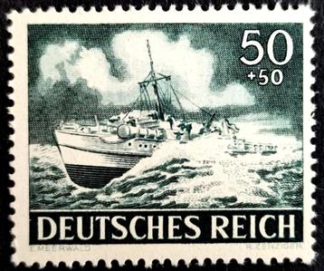 Deutsches Reich: S-22 Motortorpedoboot 1943 POSTFRIS, Enlèvement ou Envoi, Autres périodes, Non oblitéré