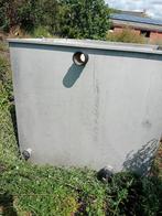 grote zware inox visbak 3.5 m³ met 3 grote koppelgaten, Dieren en Toebehoren, Vissen | Aquaria en Toebehoren, Ophalen, Zo goed als nieuw