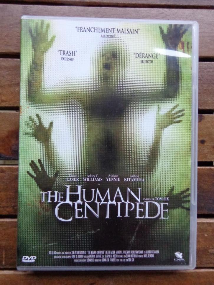 )))  The Human Centipède  //  Horreur  (((, Cd's en Dvd's, Dvd's | Horror, Zo goed als nieuw, Monsters, Vanaf 16 jaar, Ophalen of Verzenden