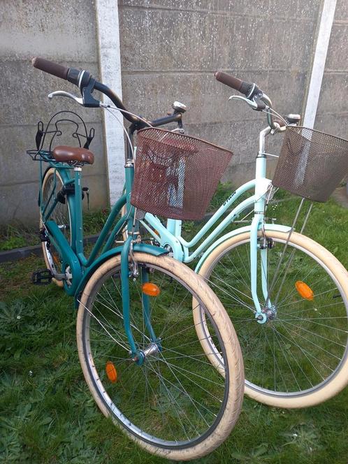 2 Mooie Damesfietsen B-twin Elops 520, Fietsen en Brommers, Fietsen | Dames | Damesfietsen, Zo goed als nieuw, Versnellingen, 50 tot 53 cm