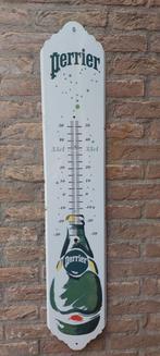 Emaille reclamebord Perrier, Ophalen of Verzenden, Zo goed als nieuw, Buitenthermometer