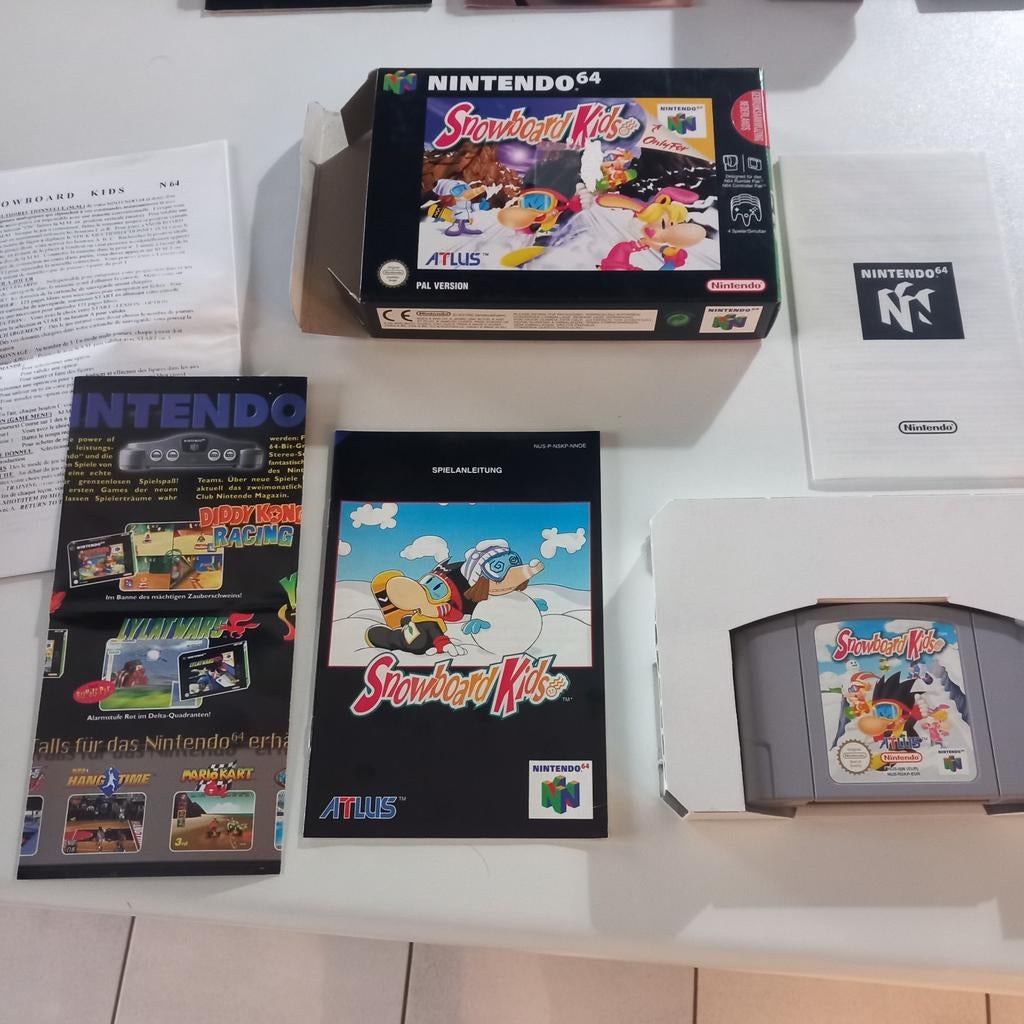 Planche à neige pour enfants sur Nintendo 64 Pal, Enlèvement ou Envoi, Comme neuf
