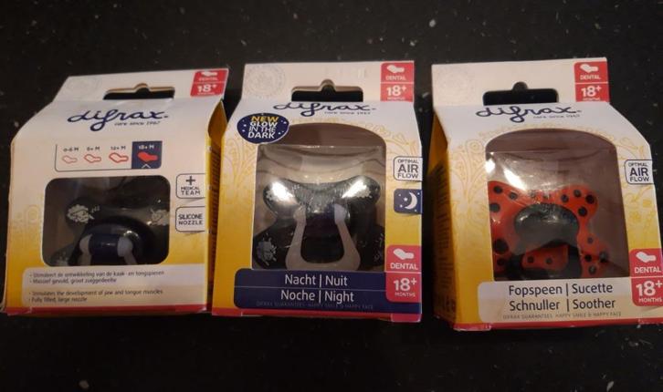 Fopspeen (Difrax), Kinderen en Baby's, Babyvoeding en Toebehoren, Nieuw, Ophalen of Verzenden