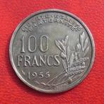1955 B 100 francs "Cochet" - port 1,50 euro par courrier, Verzenden, Frankrijk, Losse munt