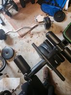 Gym, Sport en Fitness, Ophalen, Zo goed als nieuw, Benen, Halterset