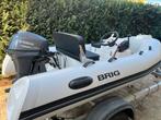Rubberboot Brig F300, Watersport en Boten, Rubberboten, Ophalen, Yamaha, Zo goed als nieuw, Benzine