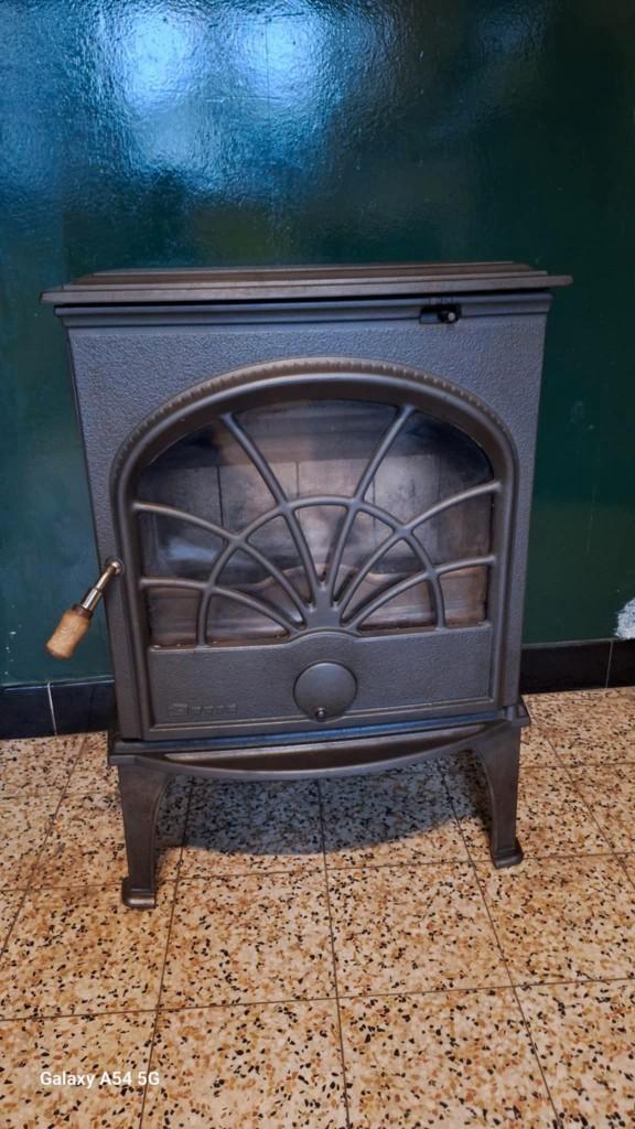 Poele a bois Dovre 9 kw, Maison & Meubles, Poêles, Utilisé, Autoportant, Poêle à bois, Bois, Enlèvement