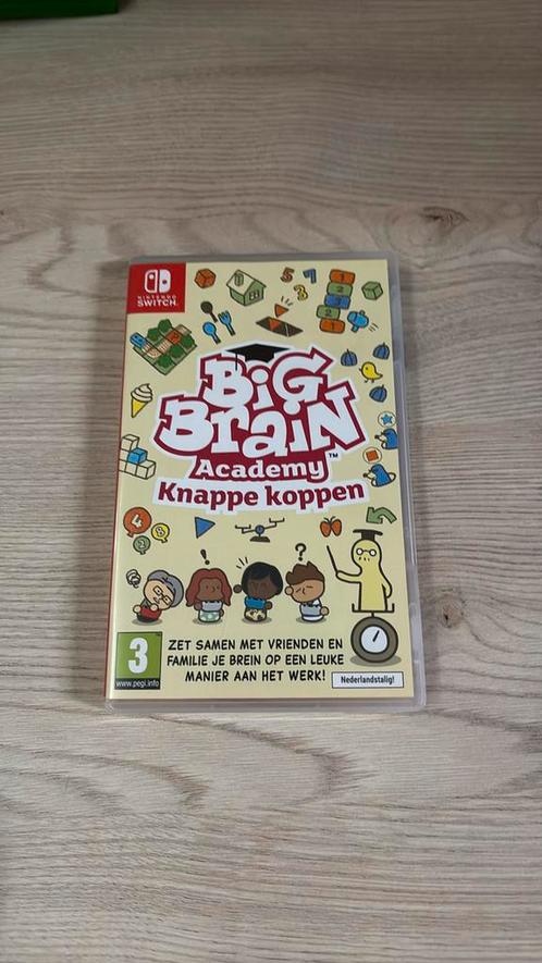 Big Brain Academy: Knappe Koppen, Games en Spelcomputers, Games | Nintendo Switch, Overige genres, Vanaf 3 jaar, Online, Ophalen