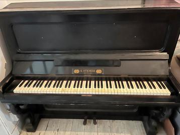 Gratis piano af te halen, Enlèvement, Utilisé, Noir, Piano