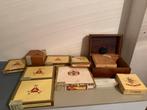 Humidor en kisten sigaredozen davidoff cohiba montecristo., Collections, Articles de fumeurs, Briquets & Boîtes d'allumettes, Envoi