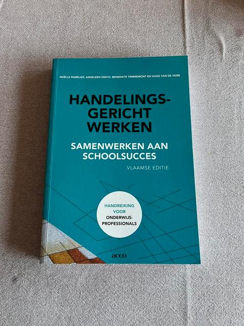 Noëlle Pameijer - Handelingsgericht werken, Livres, Science, Comme neuf, Enlèvement ou Envoi