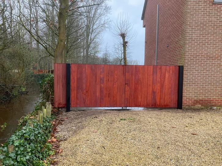 Poorten op maat., Tuin en Terras, Tuinpoorten, Nieuw, Draaipoort, IJzer, Minder dan 100 cm, 200 cm of meer, Ophalen