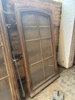 Raam padouk hout - dubbel glas, Doe-het-zelf en Bouw, Ophalen, Hout