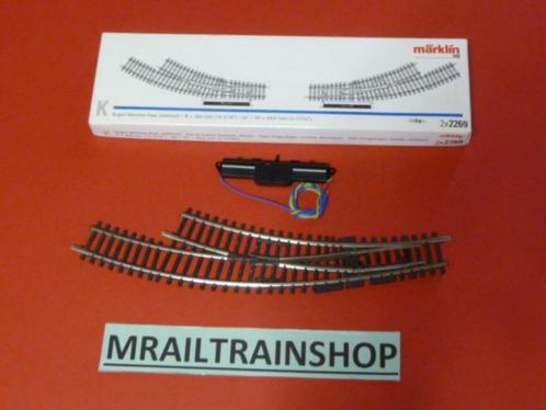 2269 MARKLIN HO-1x Commutateur électromagnétique coudé 3, Hobby & Loisirs créatifs, Trains miniatures | HO, Neuf, Rails, Märklin