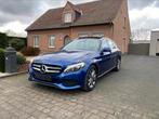 Mercedes C200d Avantgarde Full Option 2019 *GARANTIE*, Automaat, Testrit aan huis, 2199 cc, Blauw