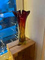 Magnifique vase en verre de Murano Sommerso du milieu, Antiquités & Art, Enlèvement