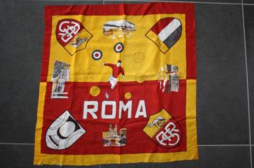 voetbal AS Roma doek scarf scudetti Schal écharpe Bandiera f beschikbaar voor biedingen